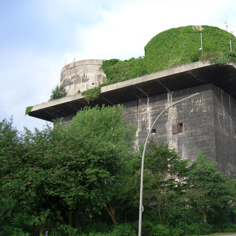 The original anti-aircraft tower